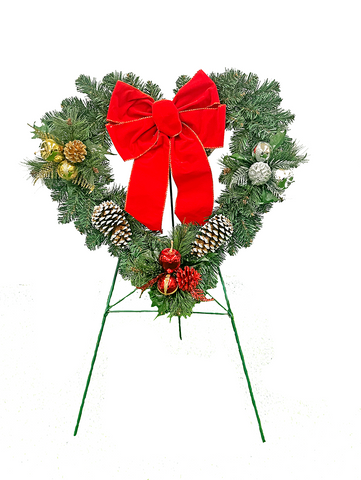 Web exclusive Heart Wreath